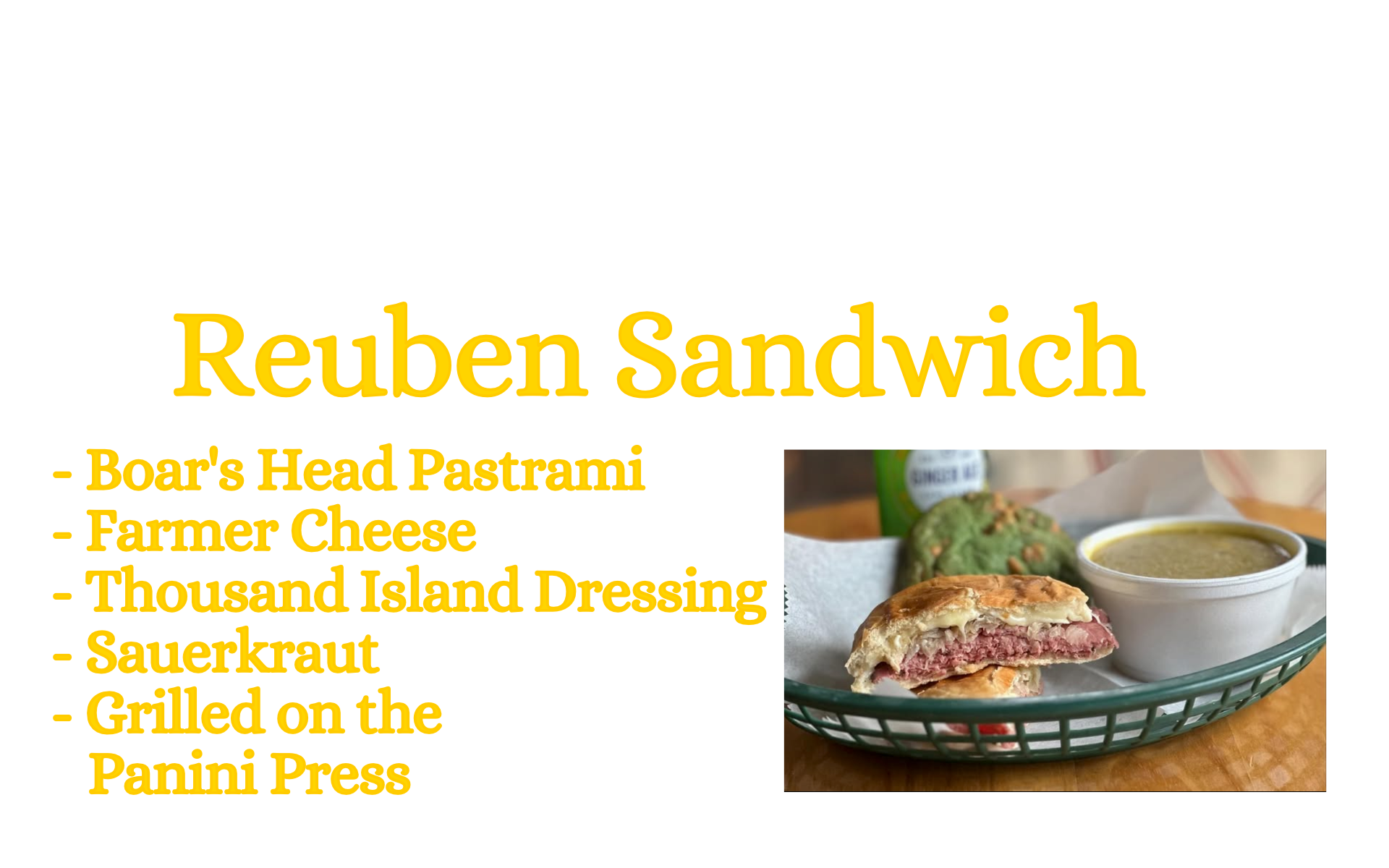 Special sandwich pastrami content